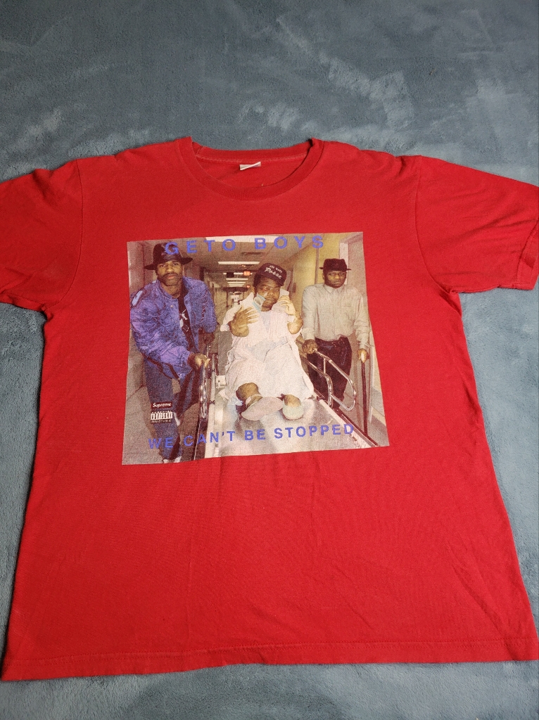 Supreme Red Geto Boys Graphic Tee
